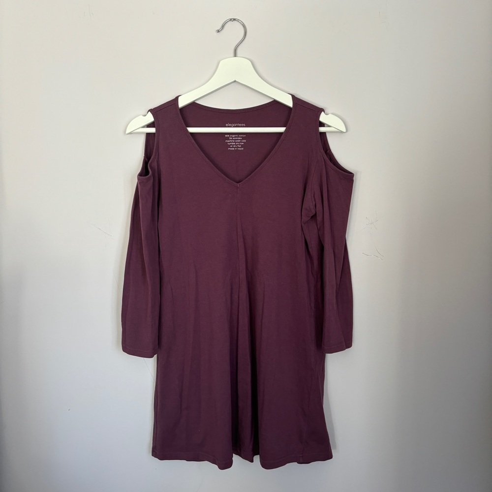 Elegantees Cold Shoulder Top